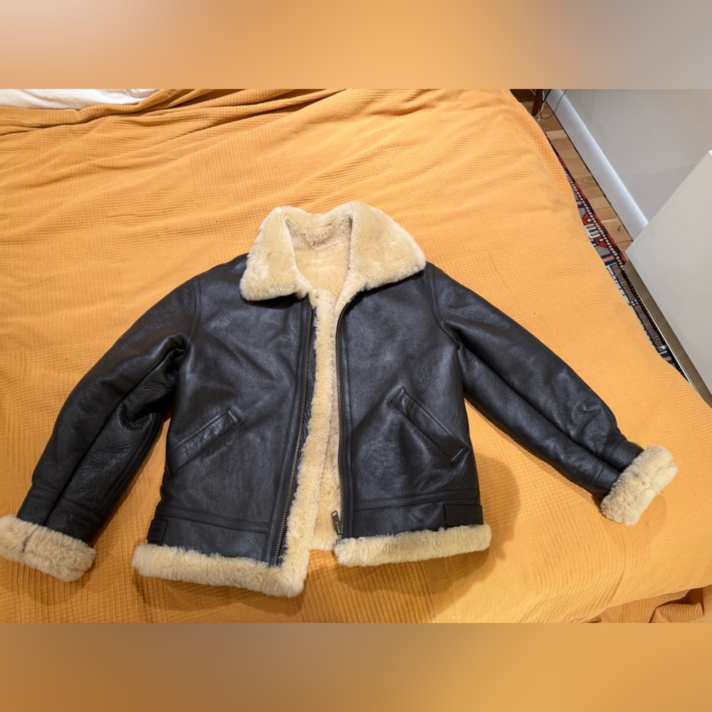 Authentic women’s lambskin bomber jacket